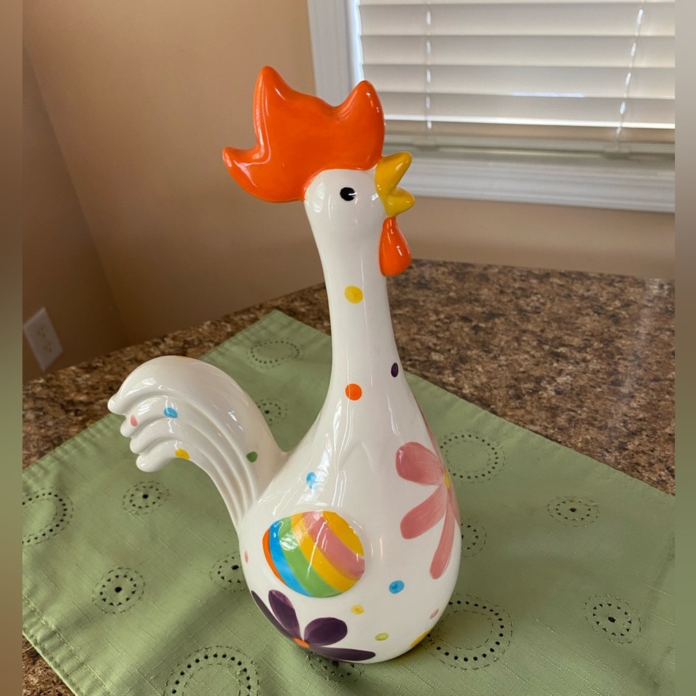 Ceramic chicken/rooster - Picture 4 of 12